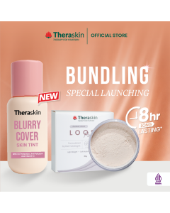 Theraskin Makeup Set Blurry Cover Skin Tint ST 01 & Loose Powder 20g