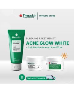 Theraskin Acne Glow White + Advanced Acne Facial Wash
